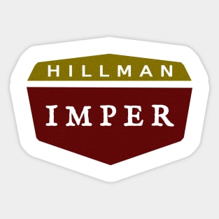 Hillman Imp Imper 1960s British classic car Sticker